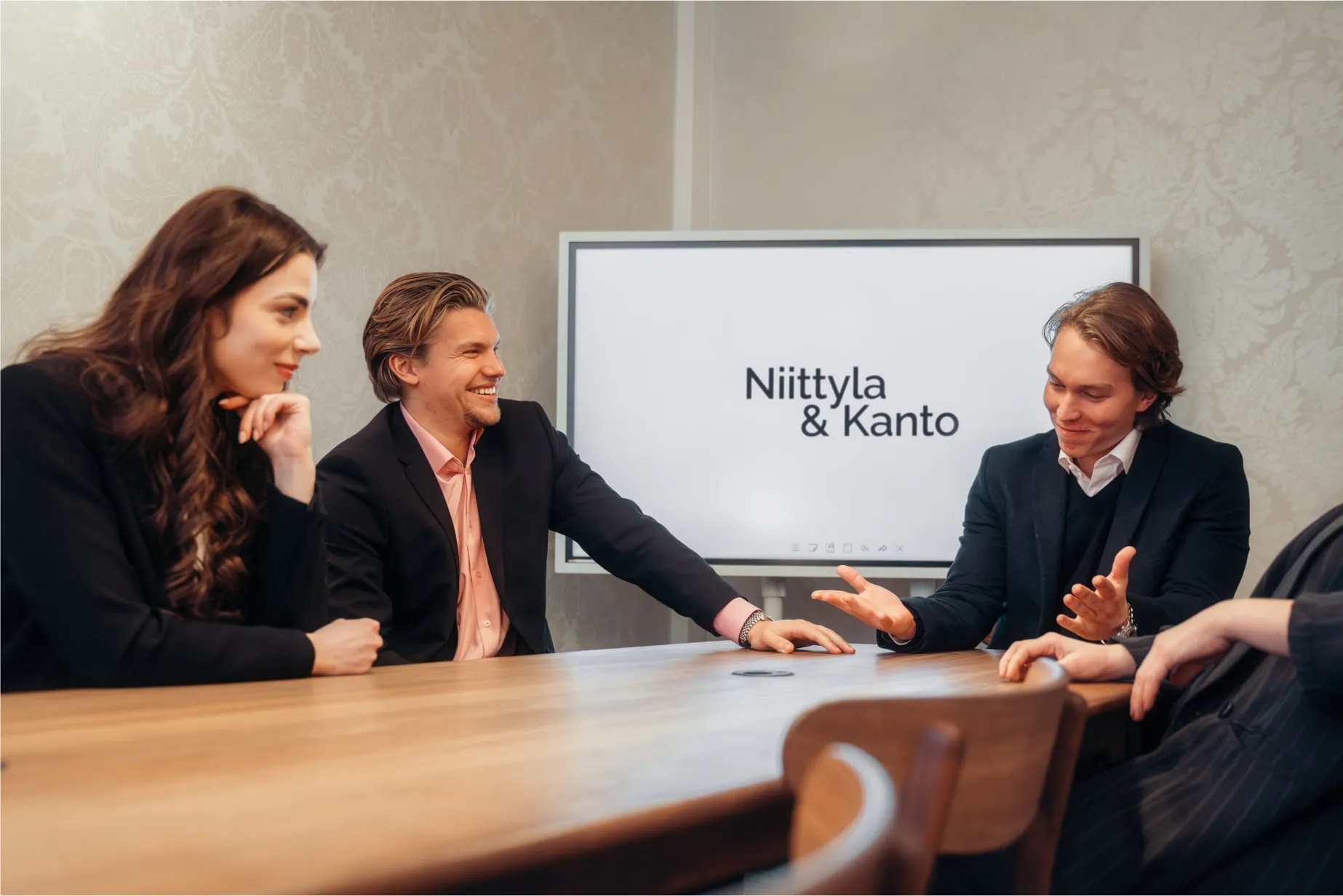 The Niittyla&Kanto team developing B2B customer acquisition