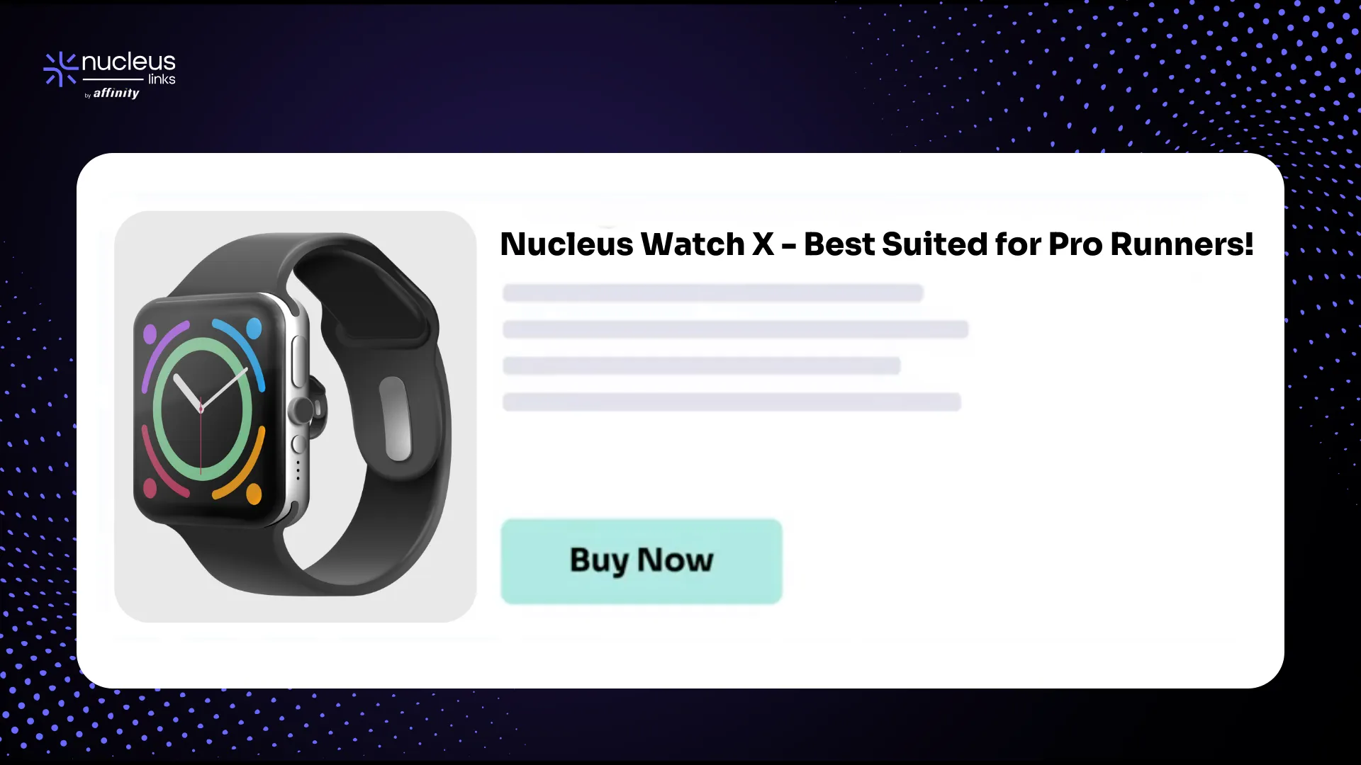 Clear Call to Action Smart Watch | NucleusLinks Blog