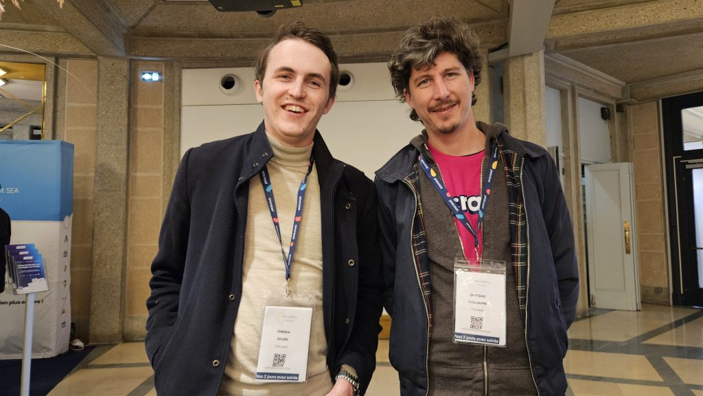 Julien Chemla et Guillaume Outters de Oncrawl 