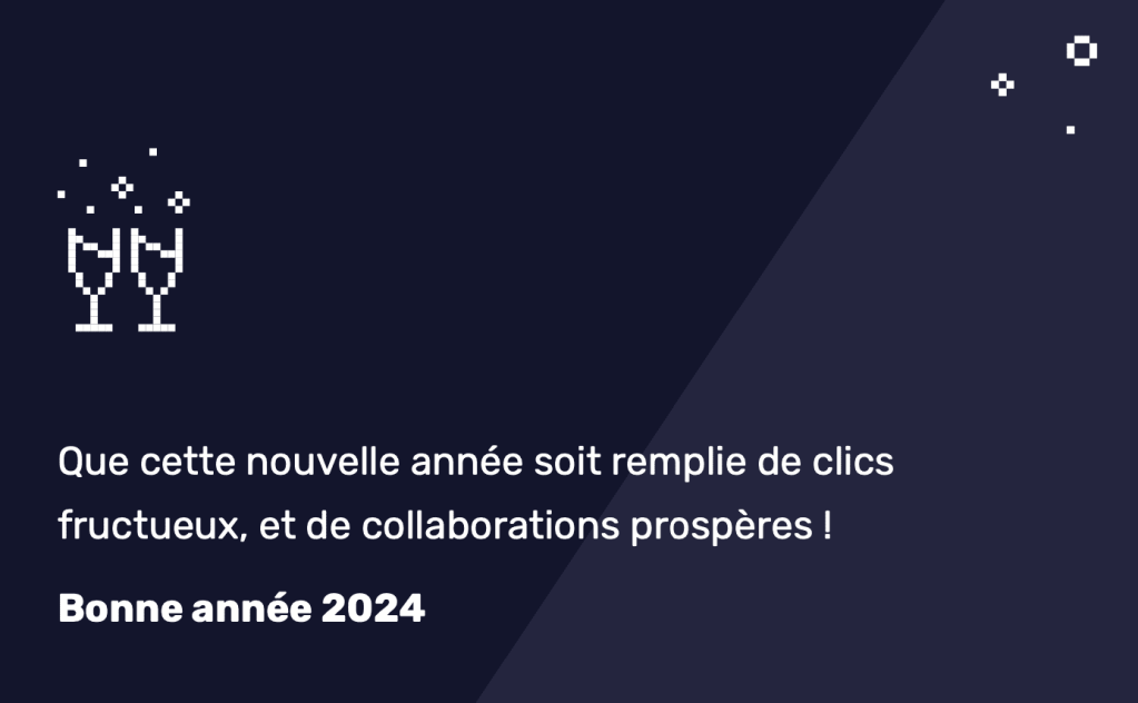 Bonne année 2024 avec Affilizz