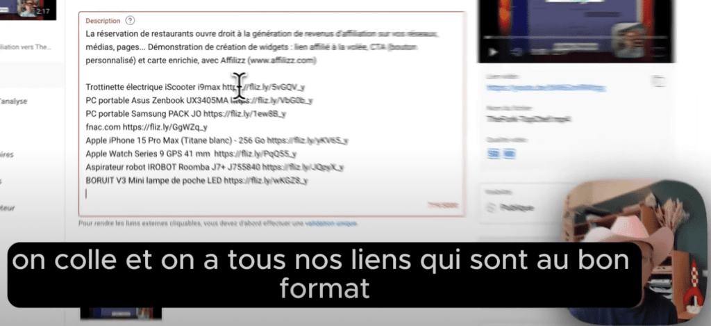 Collez : tout est formaté comme il le faut, sans autre manipulation