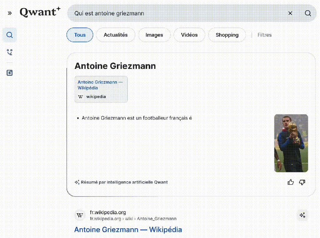Qwant avec IA 2024