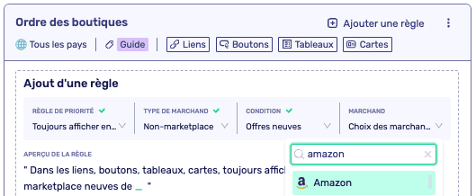 toujours afficher en premier