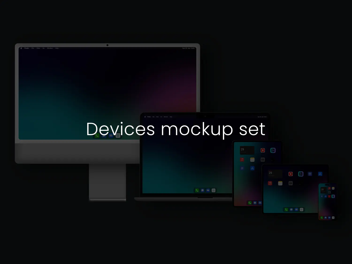 Devices Mockup set preview image