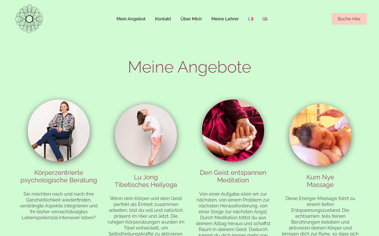 Homepage von Emilie Vollmer - Startseite