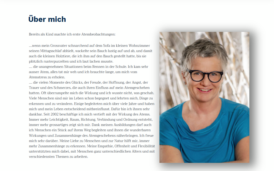 Kathrin Ambuehl Kaufmann - Website