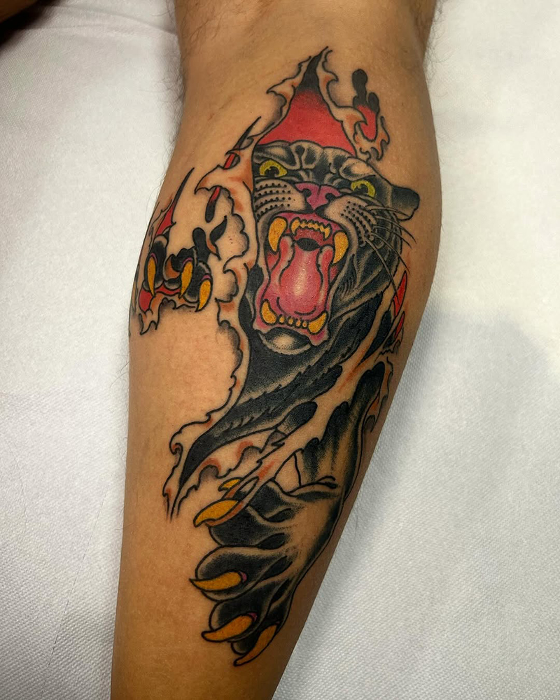 Spad-traditional-panther-Spider-Web-Tattoo-Berlin