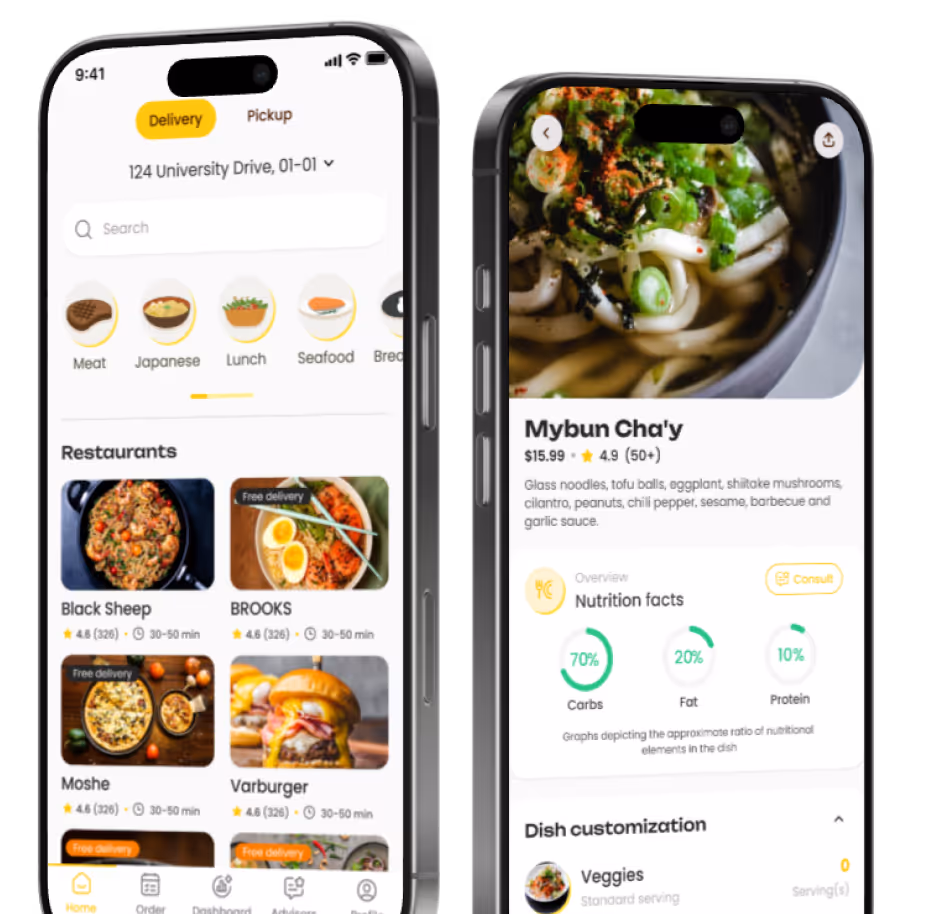 Get nutritional insights before you order at restaurants