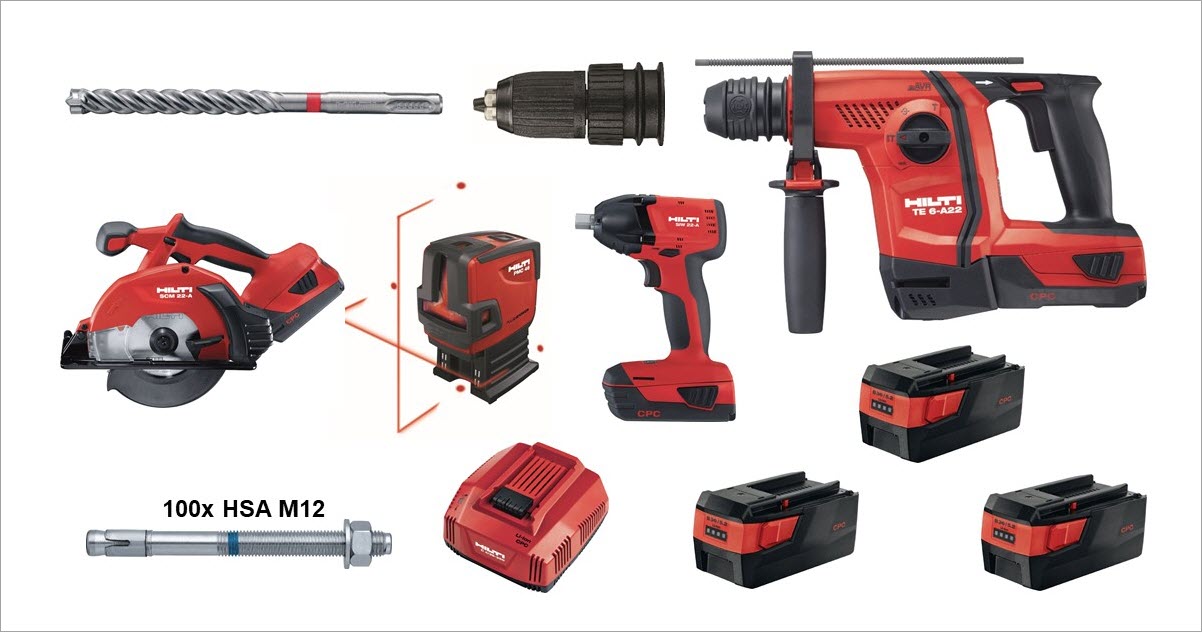 Hilti tools set