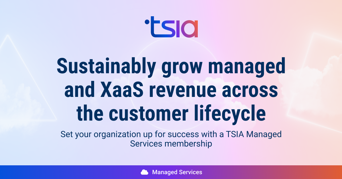 Managed Services Research Area Tsia