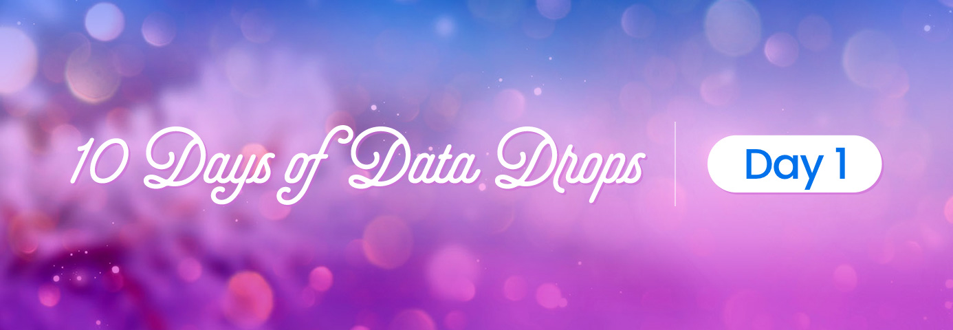 10 Days of Data Drops: Day 1