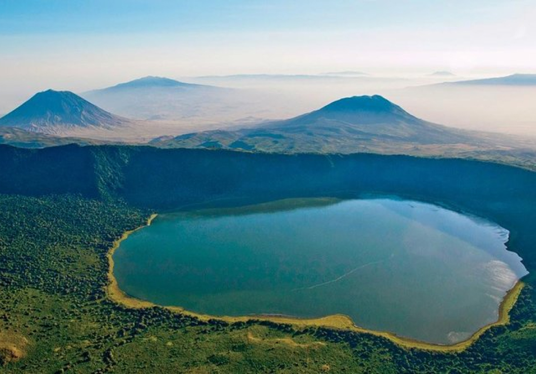 Ngorongoro Crater, a place where nature's grandeur takes center stage and breathtaking beauty is a UNESCO World Heritage Site, with remarkable geological history