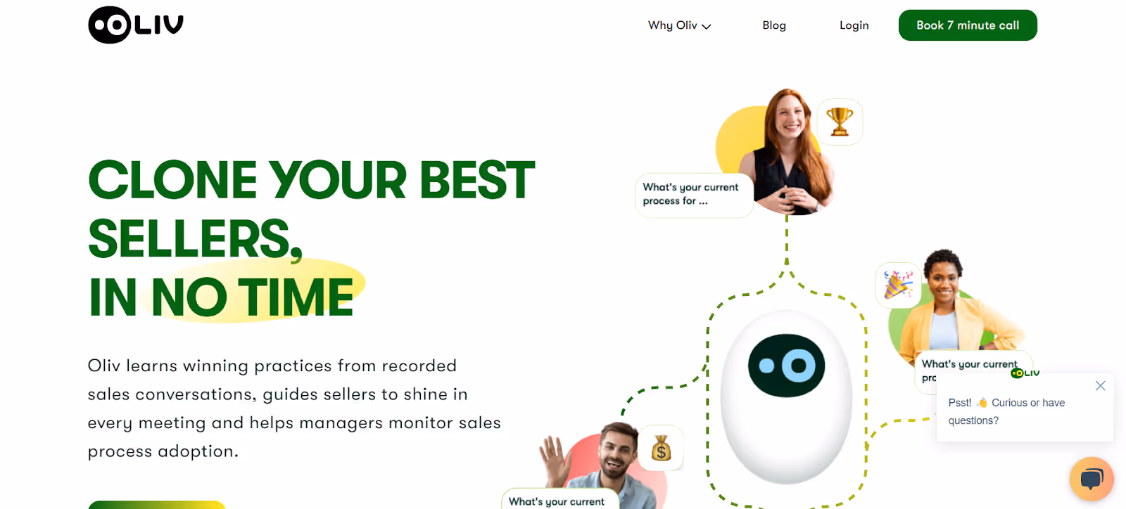 Oliv AI is an An all-encompassing sales automation software designed to minimize the time spent on client research, follow-ups, and various other sales processes.