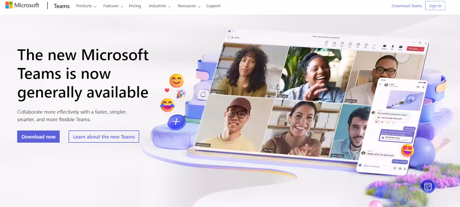 Microsoft Teams is a top-tier sales management tool and messaging app for businesses. 