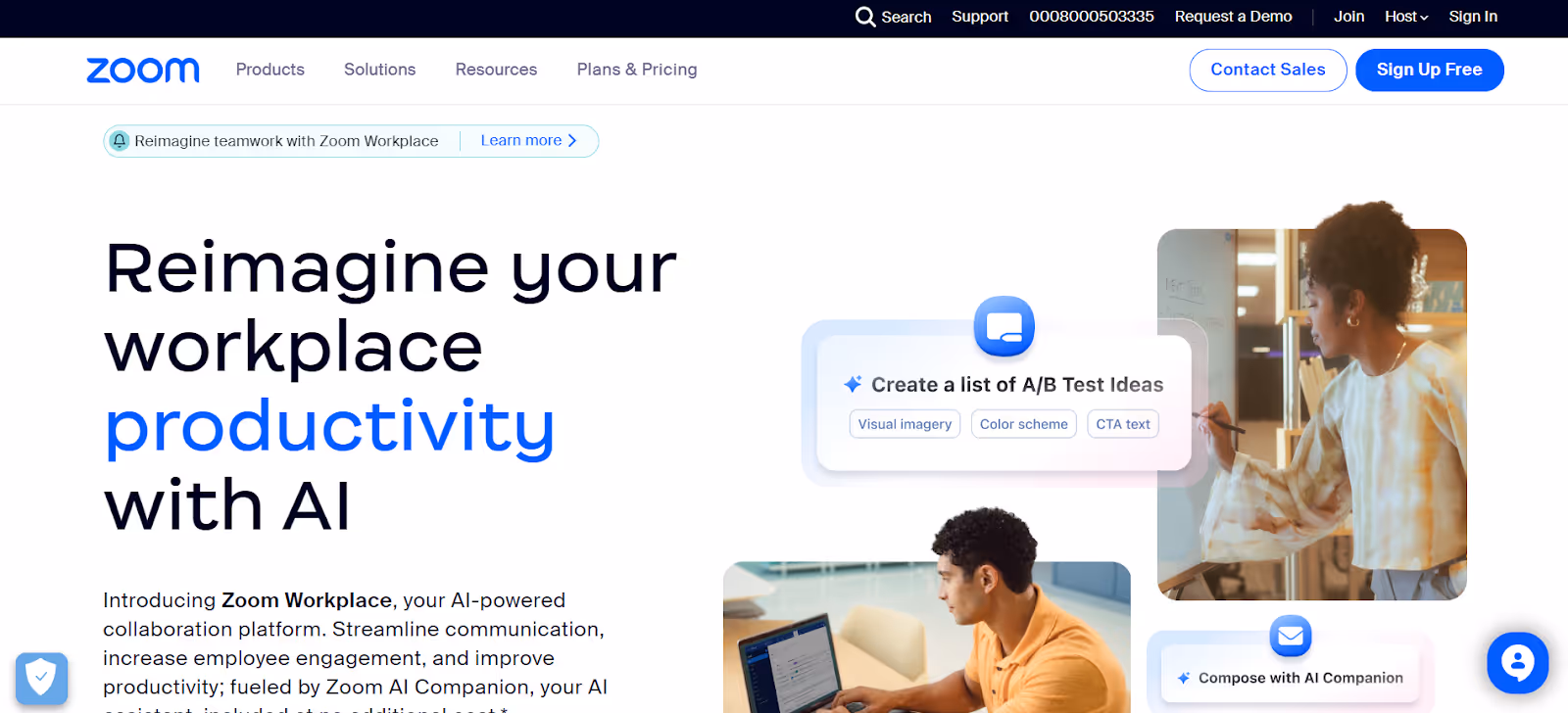 The Zoom tool is a virtual conferencing platform that facilitates meeting preparation and collaboration online.