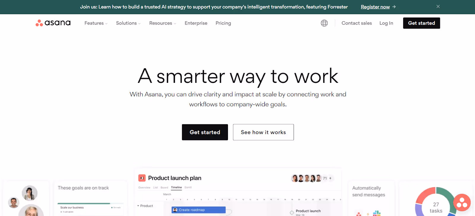 Asana is a project management tool that streamlines meeting preparation by organizing tasks and deadlines in one place.