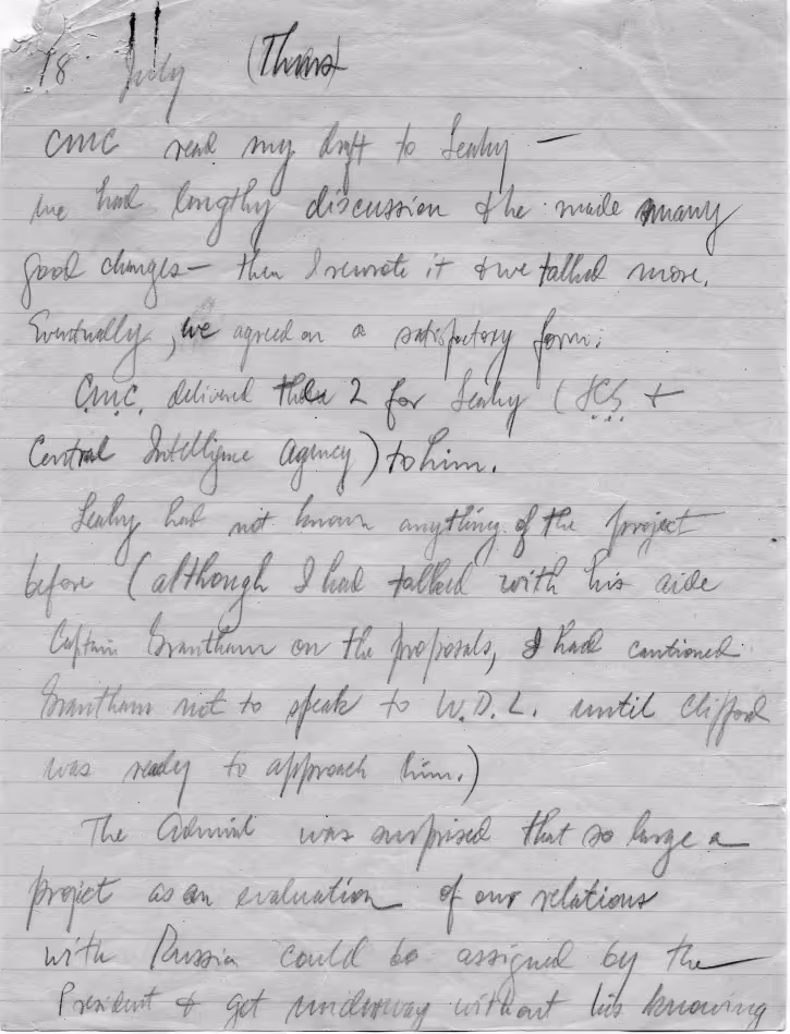 Scribbled meeting notes, showcasing how AI meeting notes are better