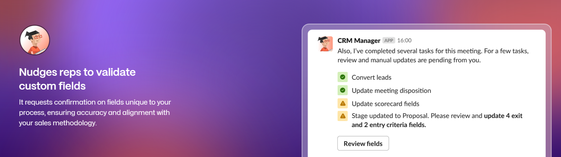 Oliv AI HubSpot CRM synchronization