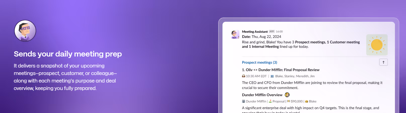 Image showcasing Agentsforce focus towards B2C and Oliv's B2B focused agents