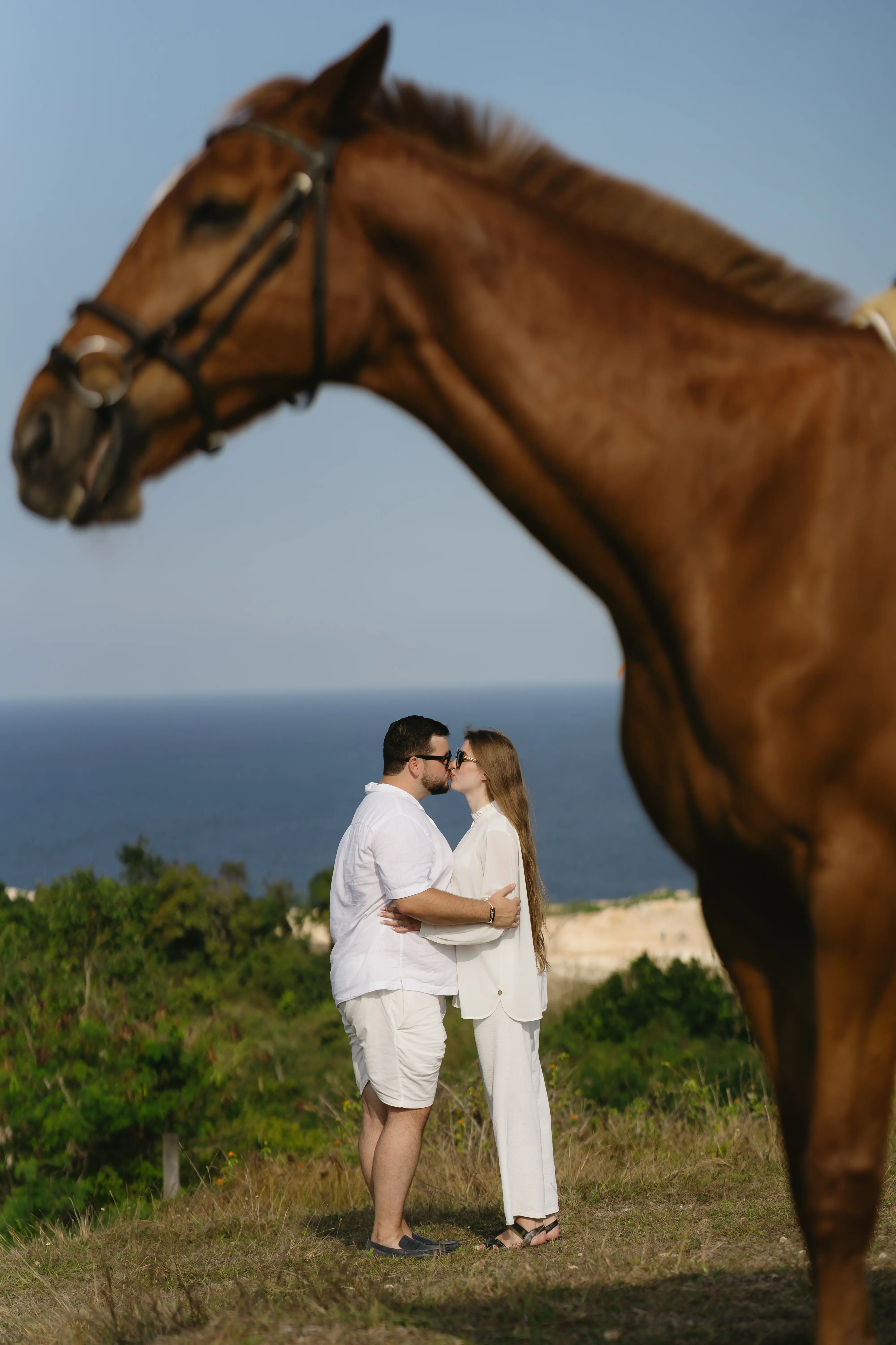 Adventure horse riding proposal in Bali 