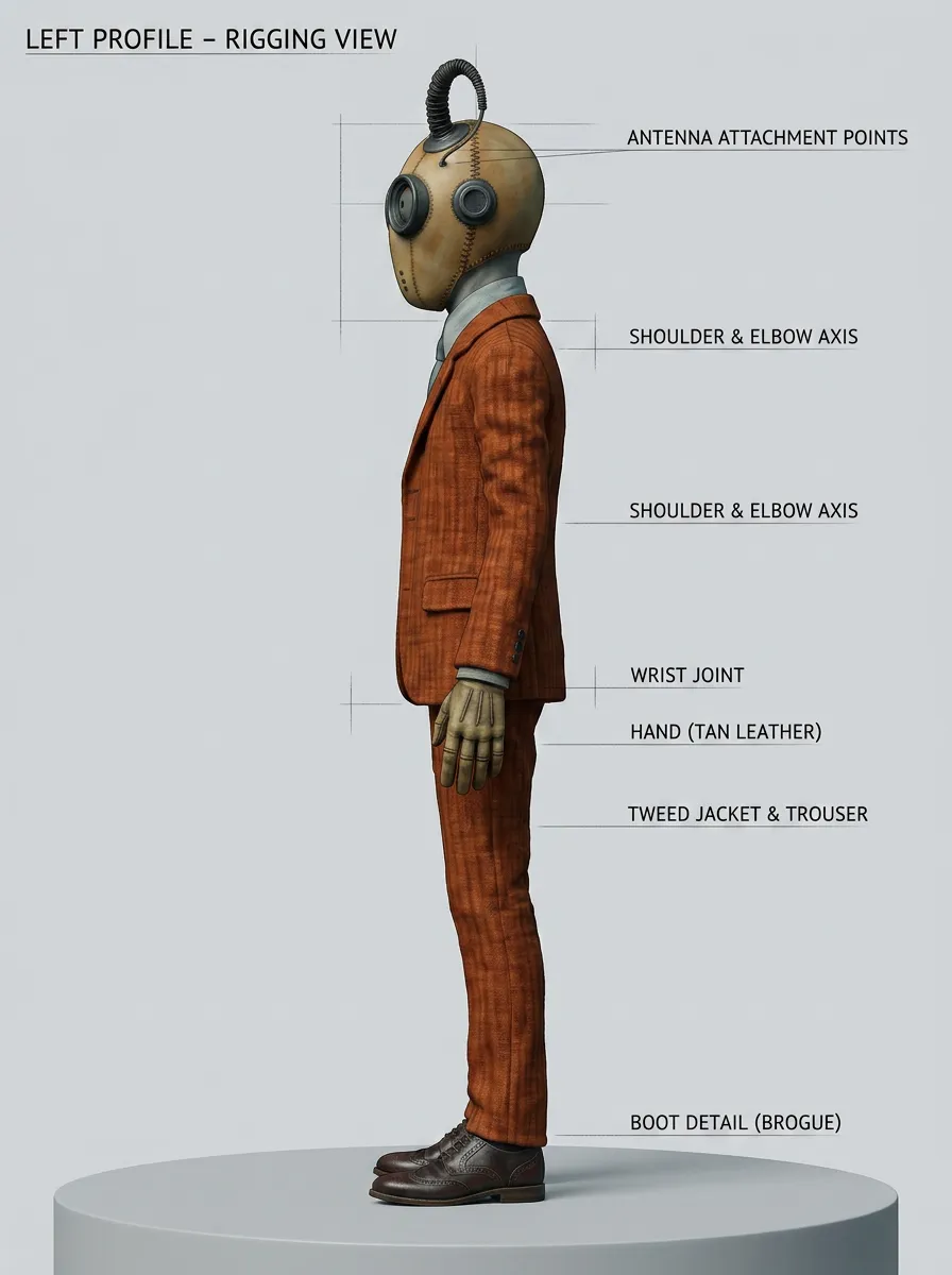 Dean Horn — profile and rigging callouts