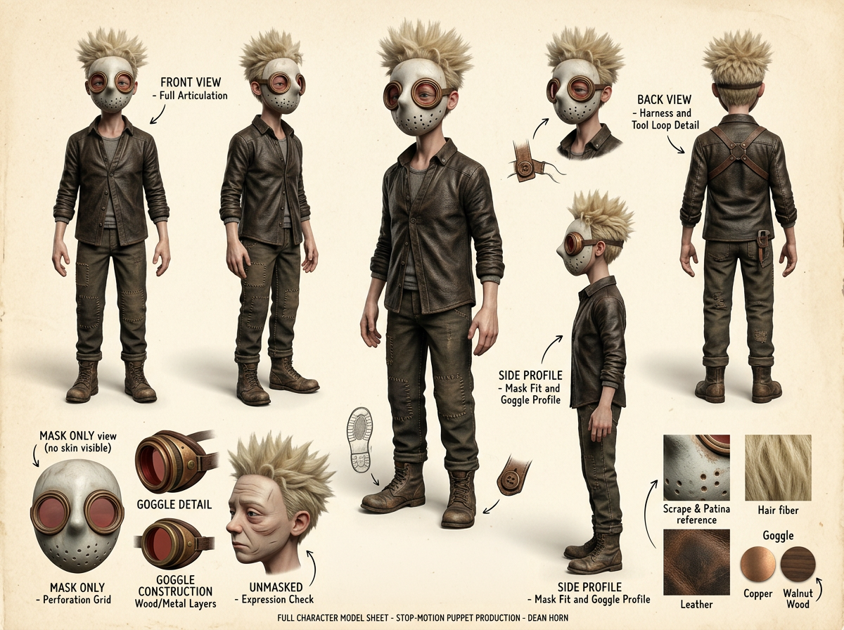 Dr. Blaze full model sheet