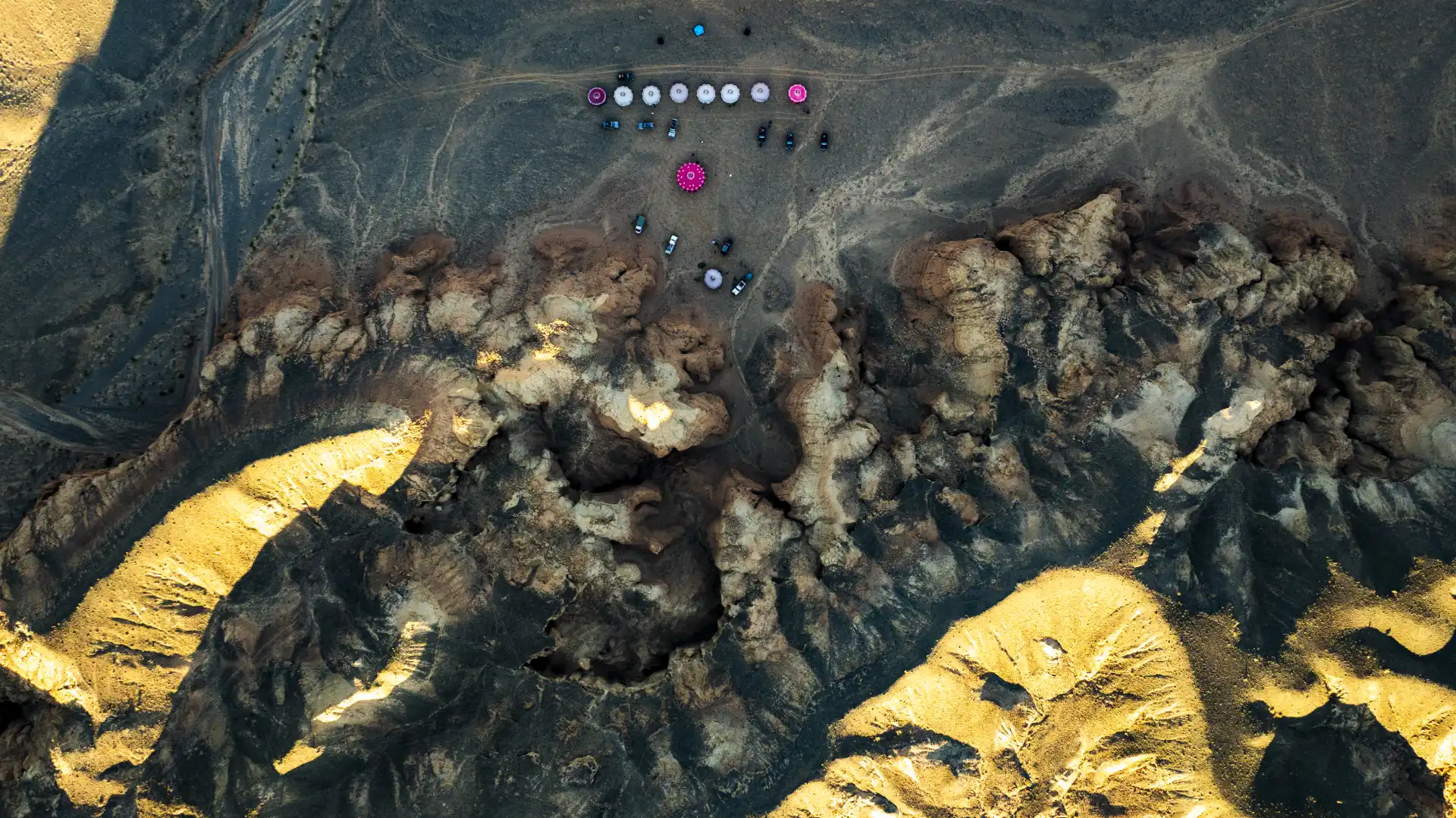 Fixing a puncture in the middle of the desert