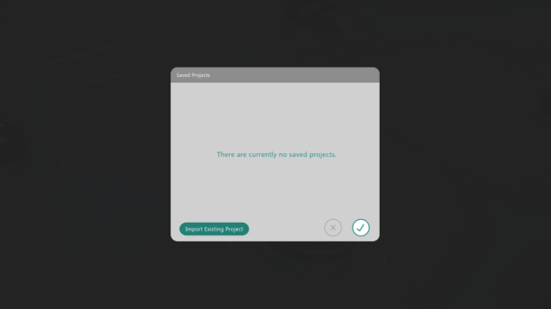 Rapid Prototyping Tool user interface.