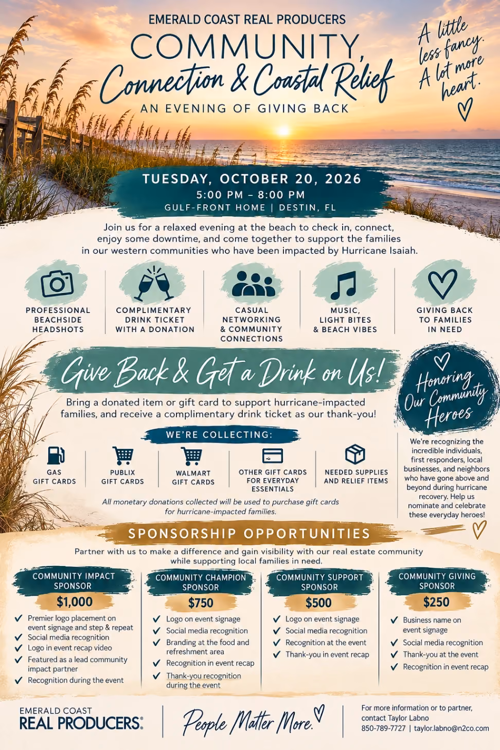 Community Connection and Coastal Relef