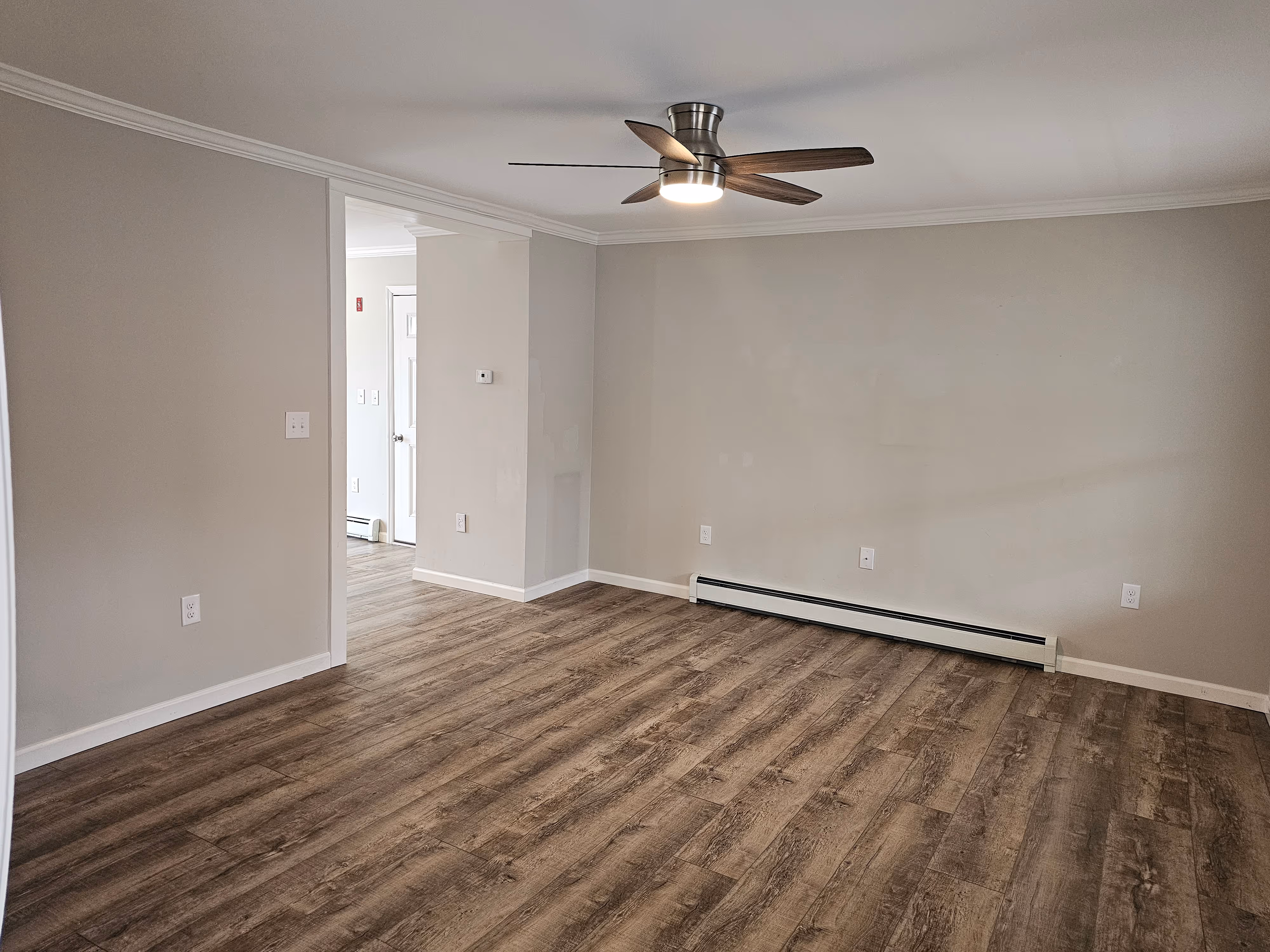 2 story gray rental home