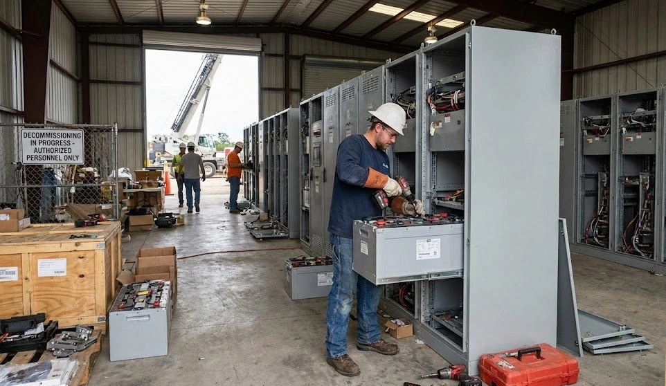 ESS battery collection and logistics services - energy storage system removal and transportation