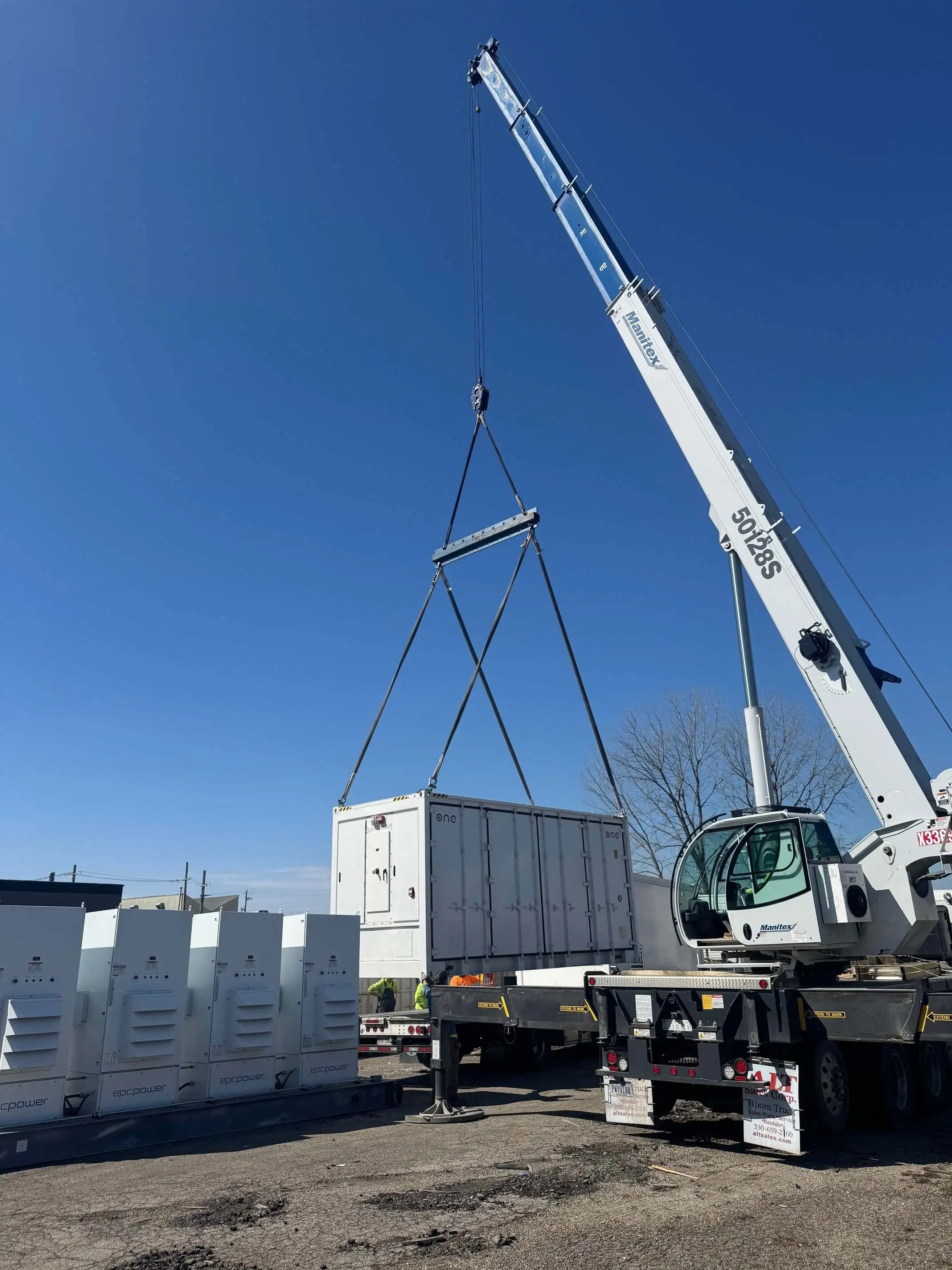 BESS decommissioning services - utility-scale battery energy storage system end-of-life removal