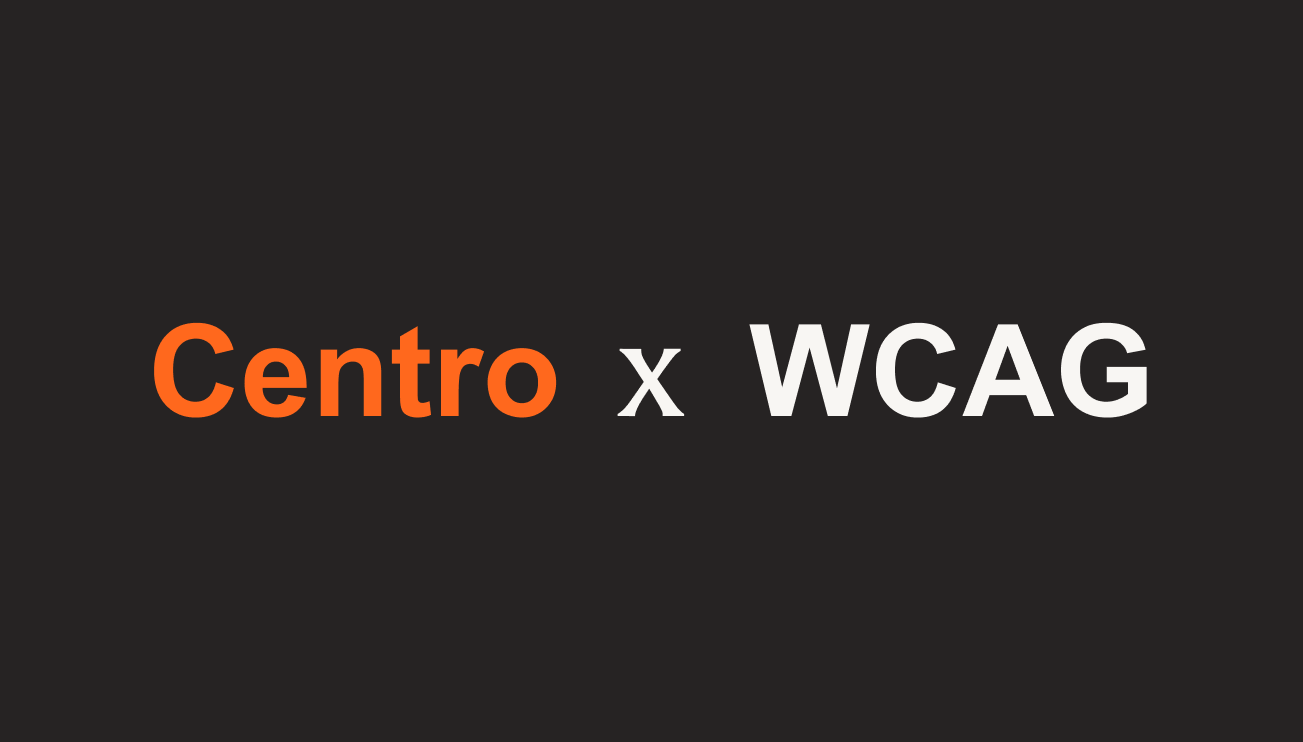 Centro x WCAG