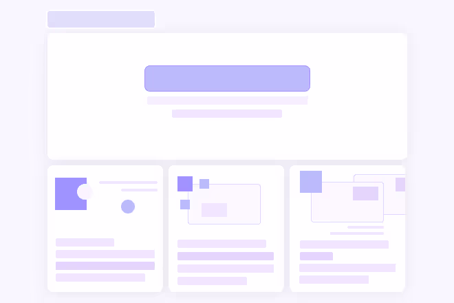 Hero Web Design and card design Ui Elements, Add webflow hosting