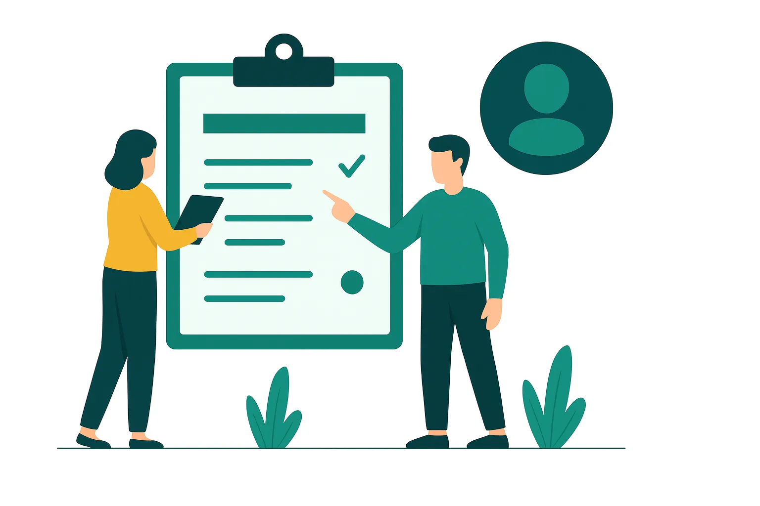 Lista obecności pracownika - wzór