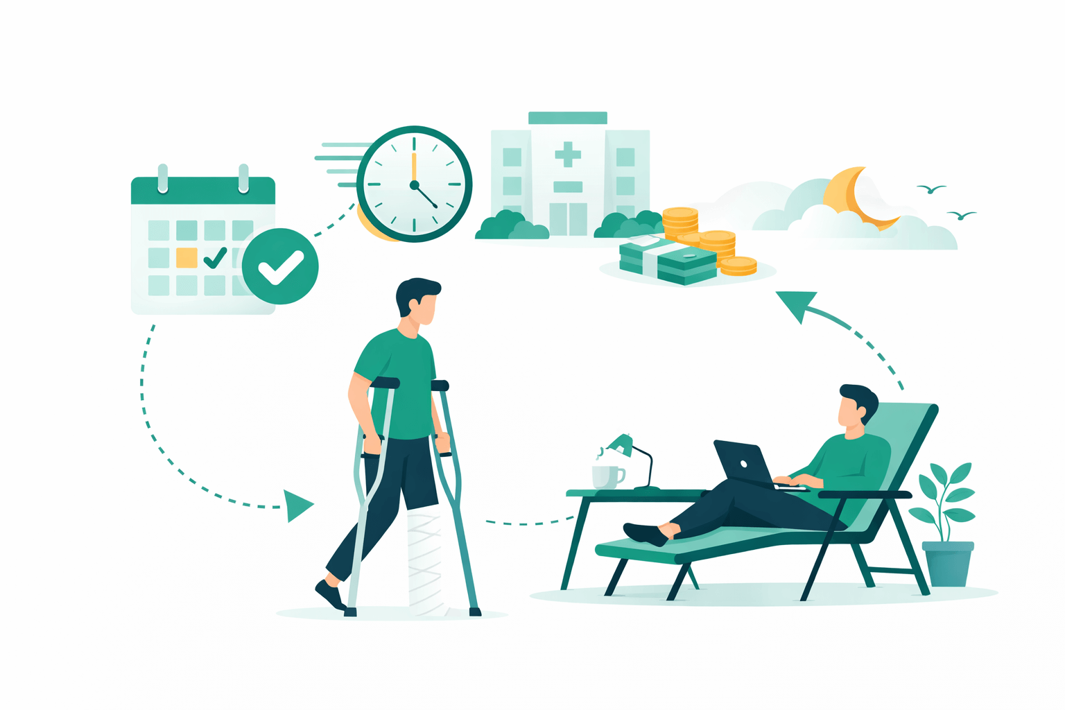 Urlop rehabilitacyjny - jak go liczyć i ile jest płatny?