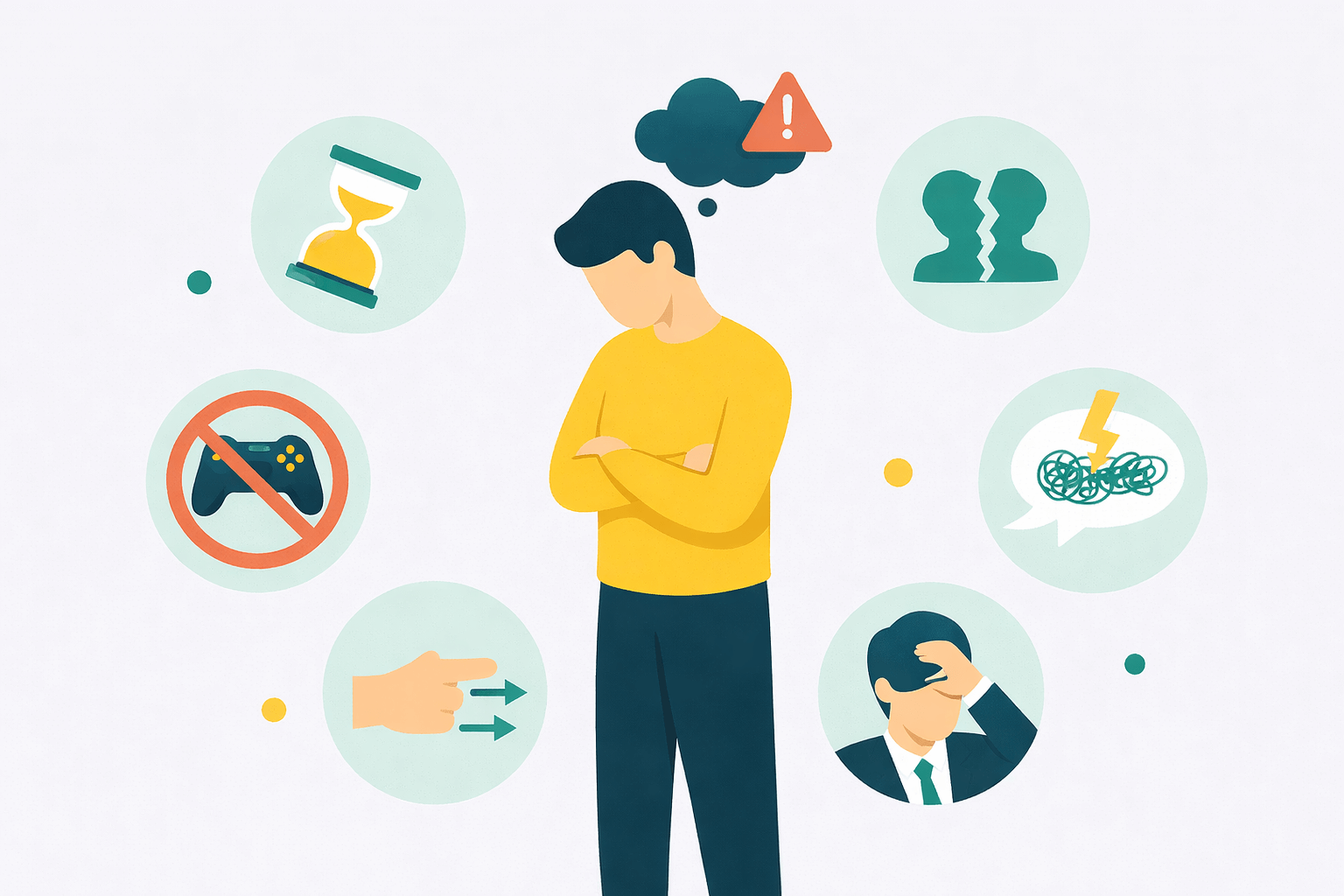 Złe cechy pracownika - lista negatywnych cech charakteru