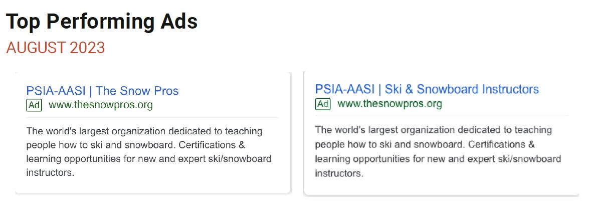 Top Google Ad Examples