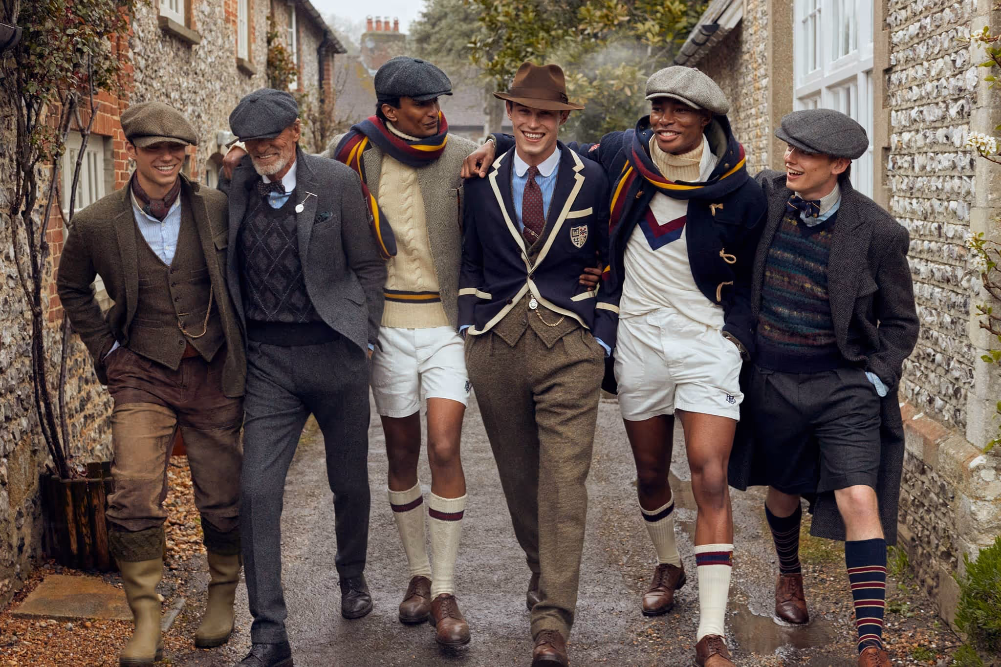 Polo Ralph Lauren style preppy Ivy League hommes