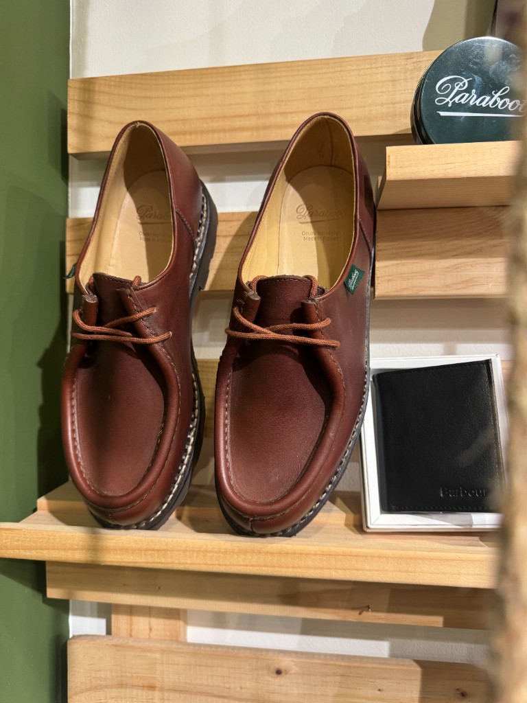 Paraboot Michael en cuir lisse marron