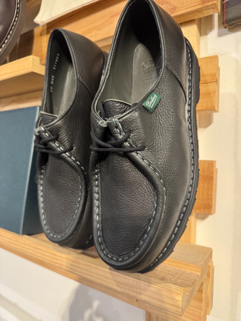 Paraboot Michael en cuir cerf noir