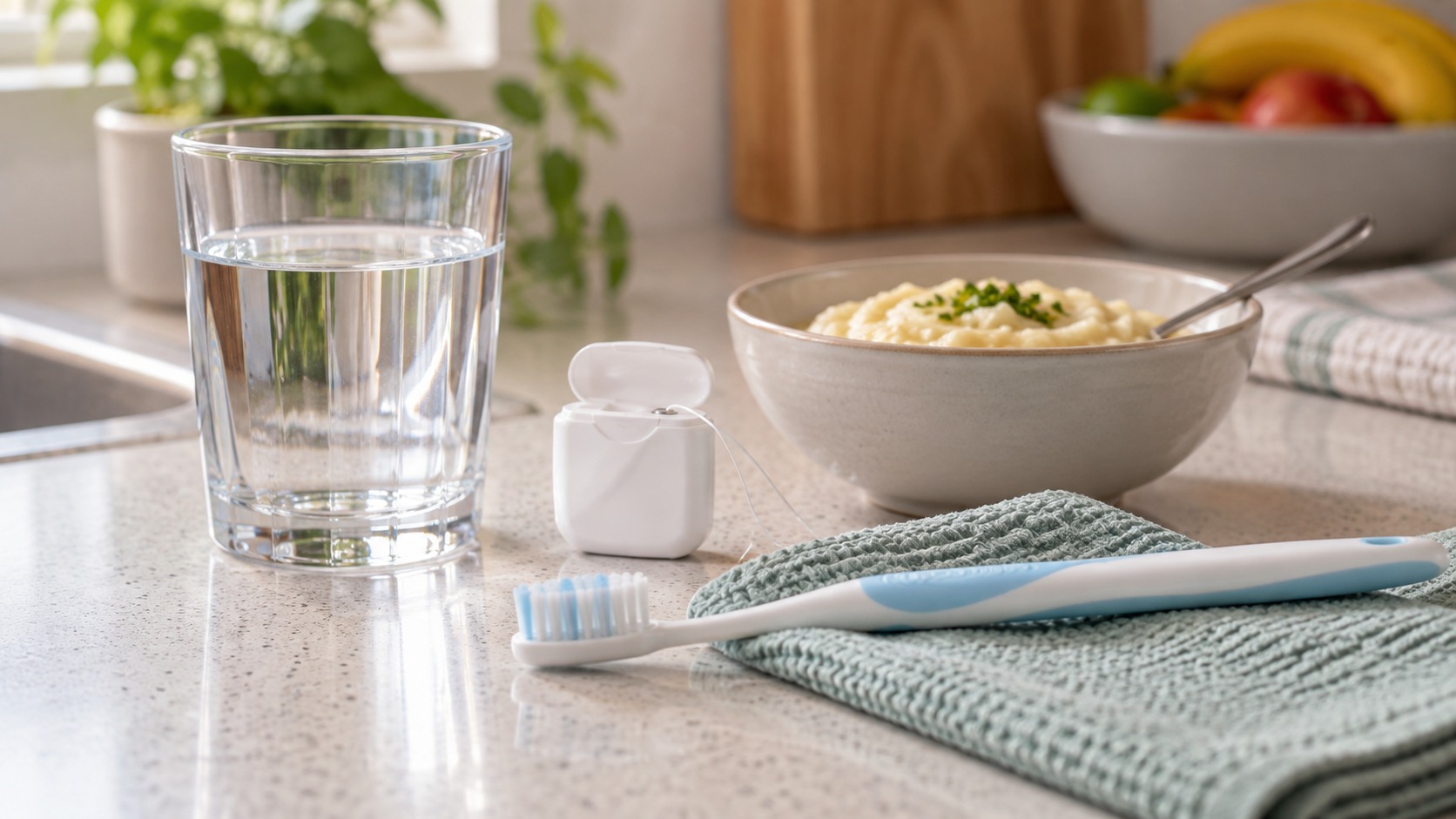 Eating and cleaning guidelines after root canal treatment