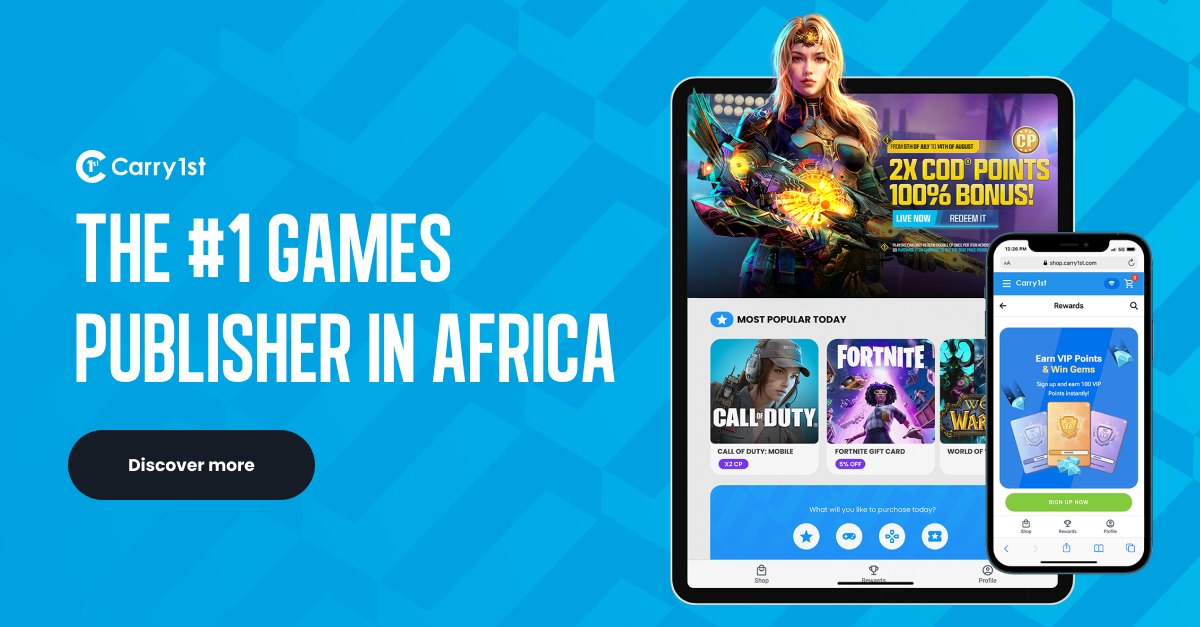 Carry1st | Africa's Leading Mobile Games Publisher