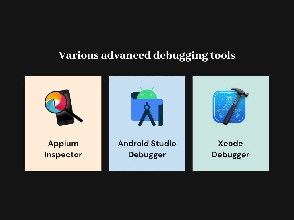 Various advanced debugging tools