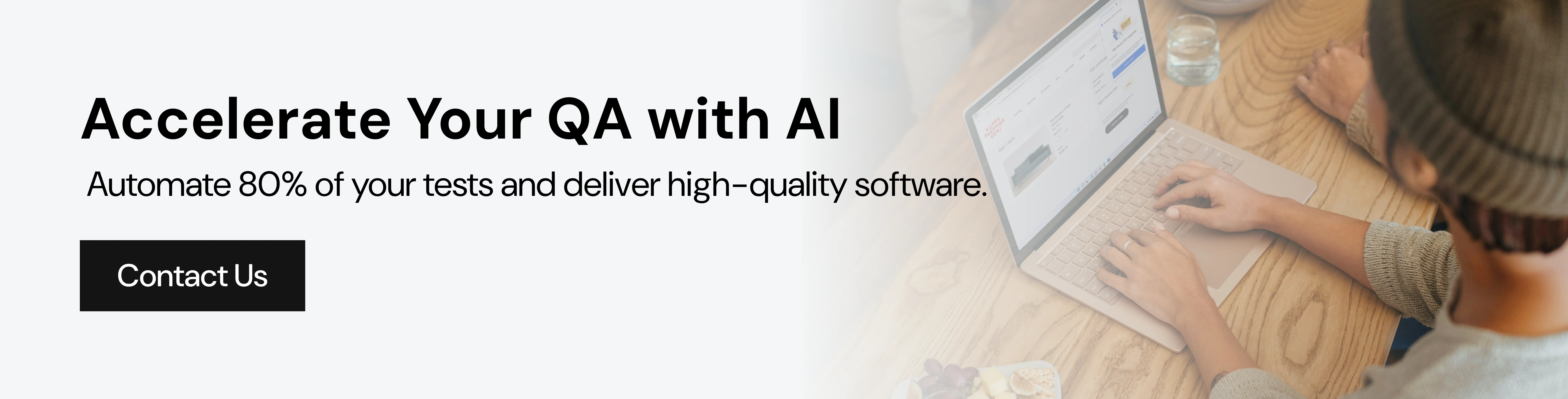 CTA Accelerate Your QA with AI