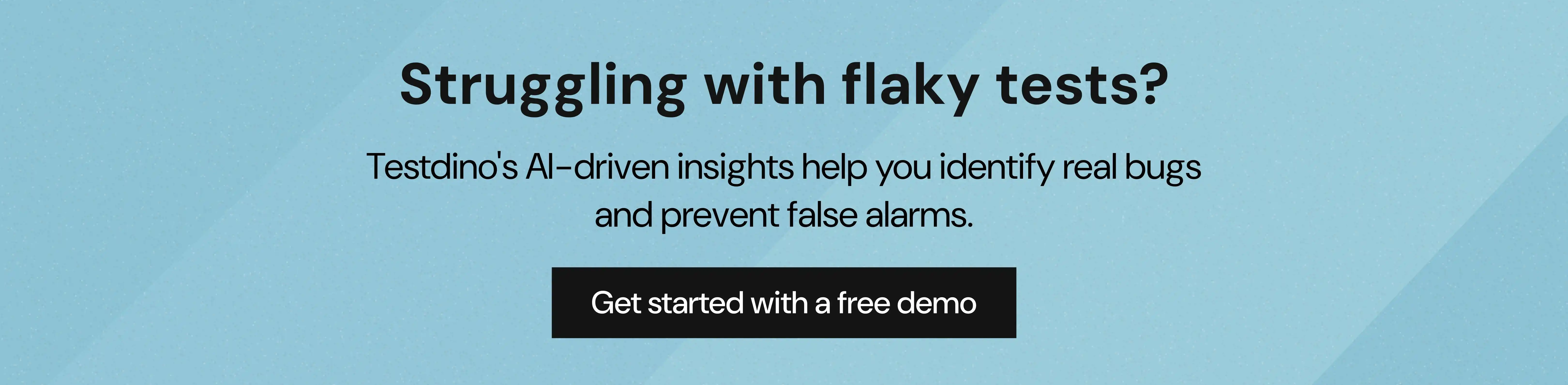 Struggling with flaky tests?