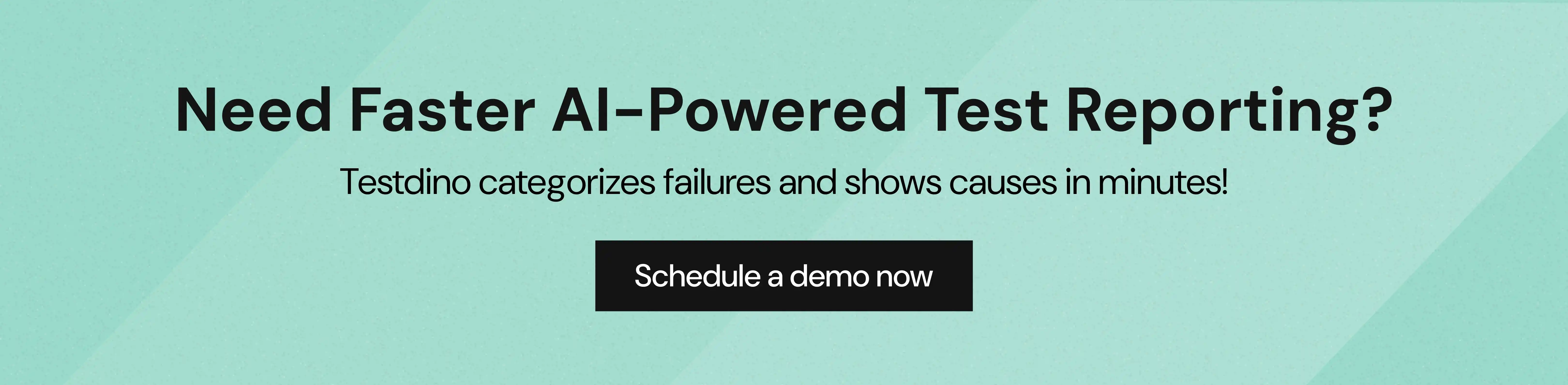 Need Faster AI-powered Test Reporting
