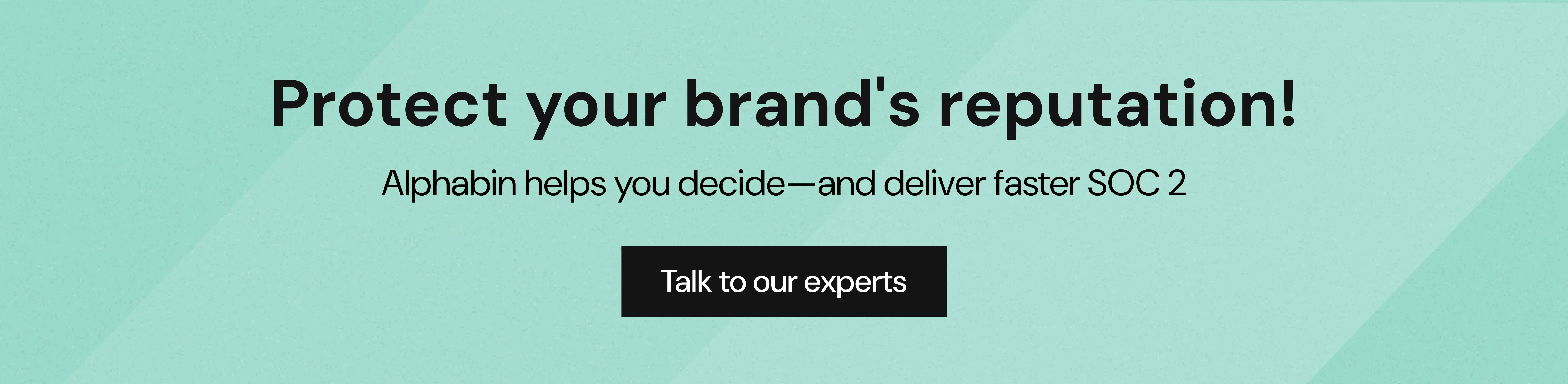Protect your brand's reputation!