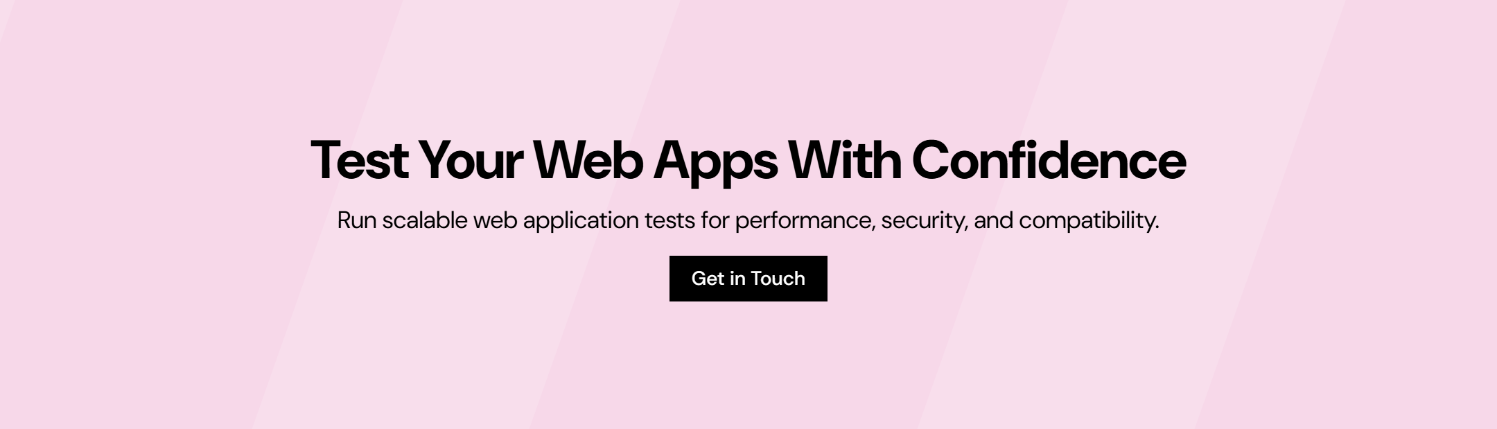 Talk to testing specialist 