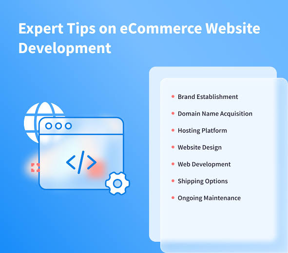 Expert tips n eCommerce website development 